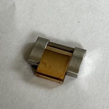 Rolex Oyster Maglia X Bracciale Acciaio E Oro 15 mm Vintage