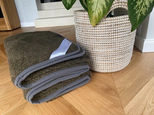 Topper coprimaterasso lana