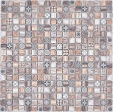Mosaico In Vetro Retro In