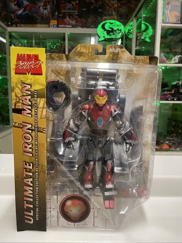 Marvel select ultimate iron - marvel,