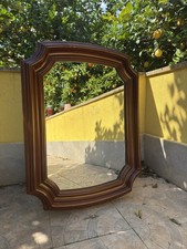 Specchio Vintage In Legno