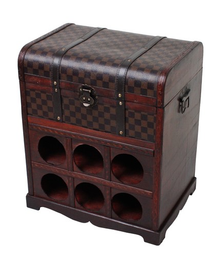 Scaffale per vino legno - in,
