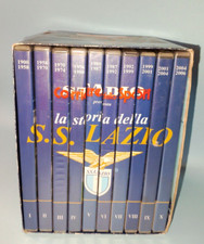 LA STORIA DELLA S.S. LAZIO RACCOLTA COMPLETA 10 DVD CORRIERE DELLO SPORT