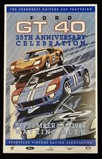 Poster Ford GT40 25°