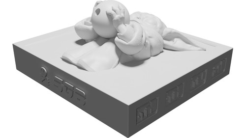 Statuetta baby yoda - baby, in