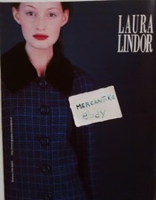 Laura Lindor 1997 Modella PUBBLICITÀ ADVERTISING WERBUNG CLIPPING Publicite