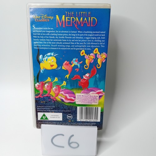 The little mermaid vhs - mermaid,