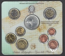 2004 Italia Repubblica Italiana Serie Monete Legali - FDC