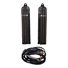 Segnali di direzione fascia parafango posteriore led fumè per Harley Davidson Touring '14-up