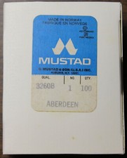 Ganci vintage Mustad 3260B