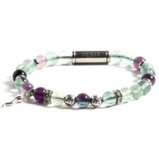 Bracciale donna fluorite