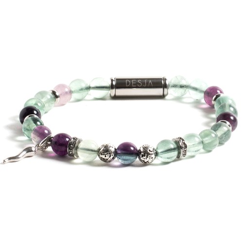 Bracciale donna fluorite