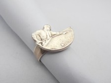 Biliardo : Anello in Argento