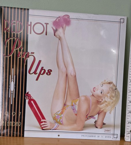 Calendario pin red hot - pin-up, 1997