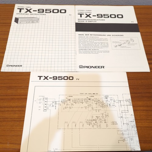 Pioneer 9500 sintonizzatore - pioneer,