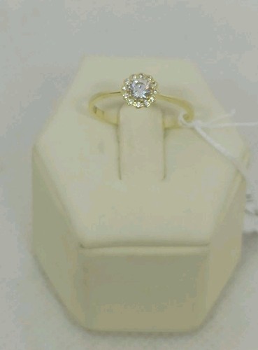 Anello solitario oro - , in