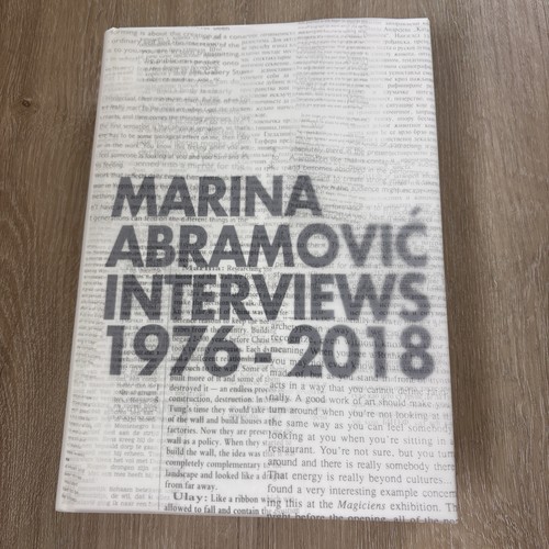 Marina abramovic interviews - abramovic,