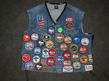 Gilet moto vintage anni 70 80
