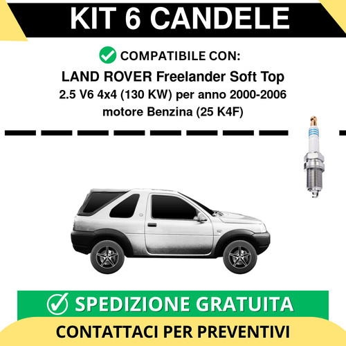 Kit candele per land - kit, 6