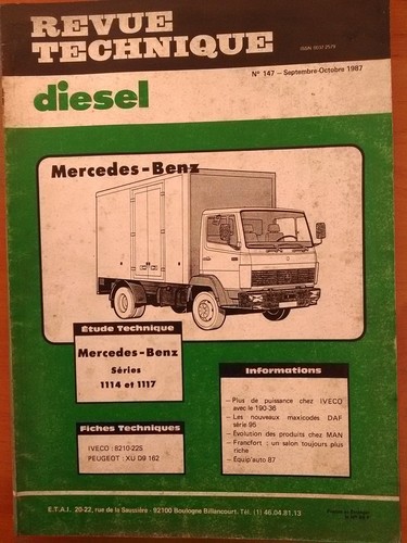 Mercedes benz séries 1114 - 1114, et