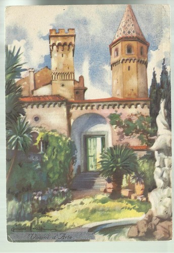 Cartolina artistica gino - cartolina,