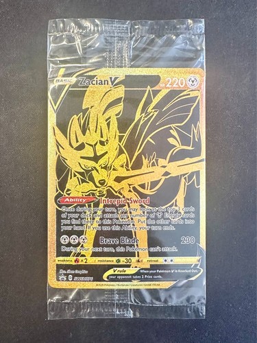 Zacian swsh076 2020 sword - v,