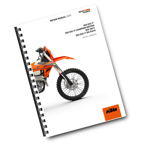 Ktm 2025 350 exc - ktm, six