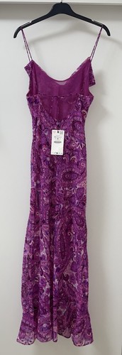 Abito zara fucsia stampa - abito,