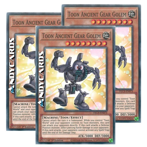 Toon ancient gear - 3x,