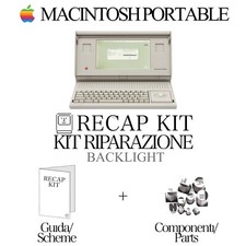 Kit Recap Riparazione Apple Macintosh PORTABLE Backligh Motherboard  Capacitor