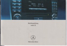 MERCEDES AUDIO 20 Manuale