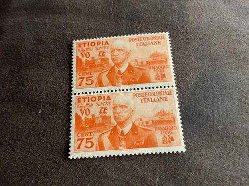 Colonie etiopia 75 - 75, cent