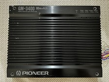 AMPLIFICATORE PER AUTO D'EPOCA - PIONEER GM-3400 - VINTAGE CAR RADIO STEREO