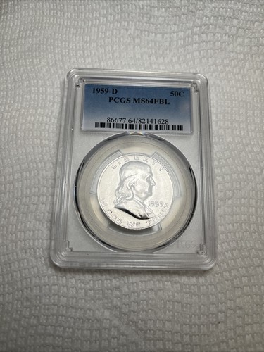 1959 franklin mezzo dollaro - 1959,