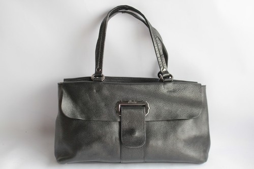 Hogan sac main cuir - cuir, noir