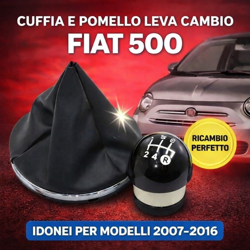 Cuffia pomello leva - , cambio