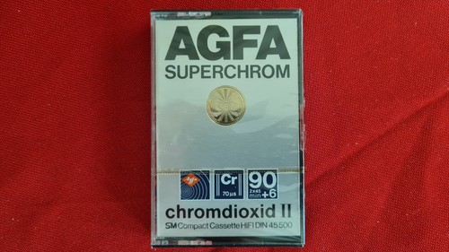 Audiocassette agfa - audiocassette, ►agfa
