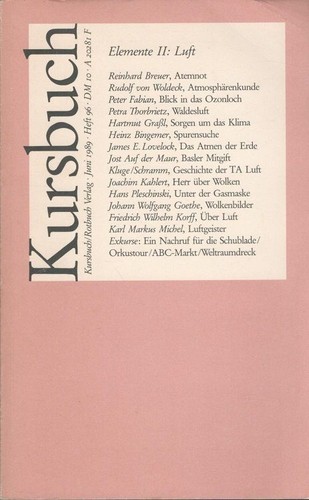 Kursbuch elemente ii - kursbuch,