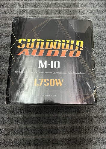 Sundown audio m10d2 4000w - audio, 10"