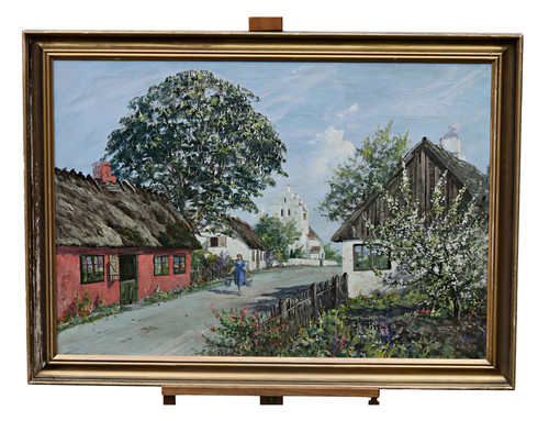 Dipinto olio tela firmato - dipinto,