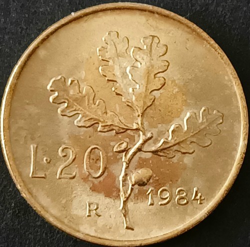 Italia moneta lire - lire, 1984