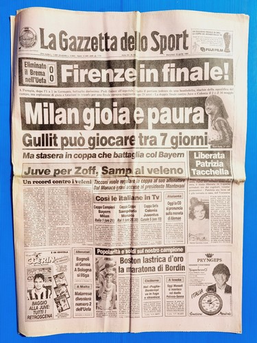 Gazzetta dello sport - gazzetta, aprile