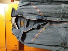 tuta pilota militare USA, Blu, anni '40 - '50, tg M -Short, military pilot suit