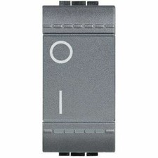 LIVING INTERNATIONAL INTERRUTTORE BIPOLARE 0/1 16A BTICINO L4002N