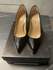 “Décolleté nere vernice tacco alto donna 35 Made in Italy eleganti”