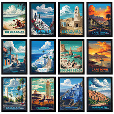 Poster Vintage Viaggi Africa