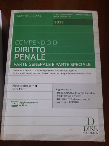 Compendio diritto penale - compendio, di