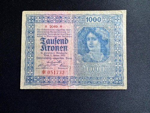 Europa austria 1000 - -, kronen
