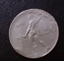 50 Lire Vulcano tipo1 1957