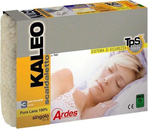 Scaldaletto singolo ardes lana - scaldaletto,